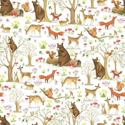 Fairytale Forest 30" x 208' Bulk Wrapping Paper (520 Sq Ft)