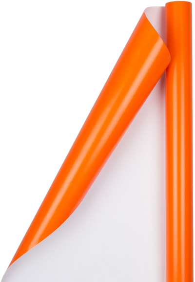 Orange Wrapping Paper (25 Sq Ft)