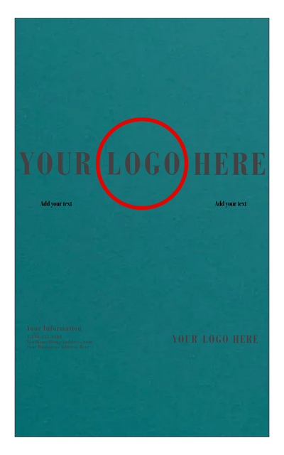 Teal 100lb 8 1/2 x 14 Cardstock