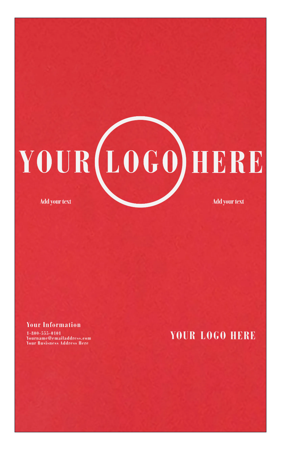 Ruby Red 65lb 8 1/2 x 14 Legal Cardstock