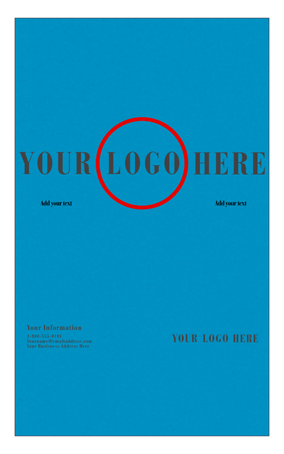 Pool Blue 65lb 8 1/2 x 14 Cardstock