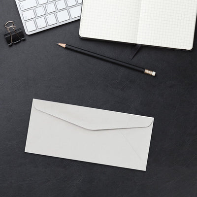 Pastel Gray 24lb #9 Regular Envelopes (3 7/8 x 8 7/8)