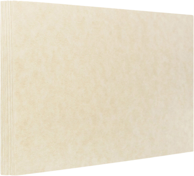 Natural Parchment 65lb A6 Blank Note Cards (4 5/8 x 6 1/4)