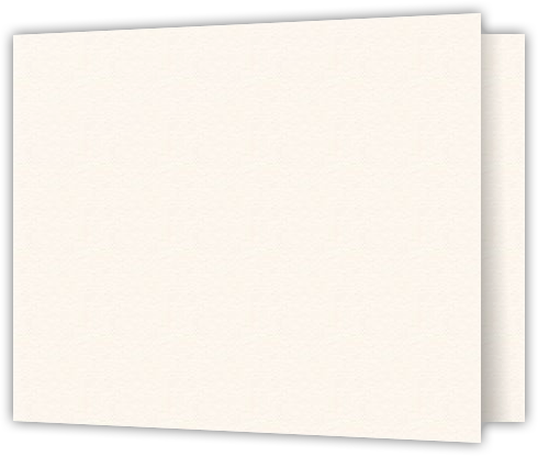 Warm White Felt 80lb 2 3/4 x 3 3/4 One Pocket Key Card Holders with 2 1/4 Inch Pocket