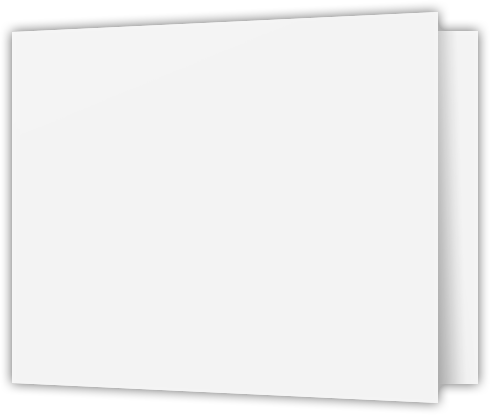 White Semi-Gloss 12pt C2S 2 3/4 x 3 3/4 One Pocket Key Card Holders with 2 1/4 Inch Pocket