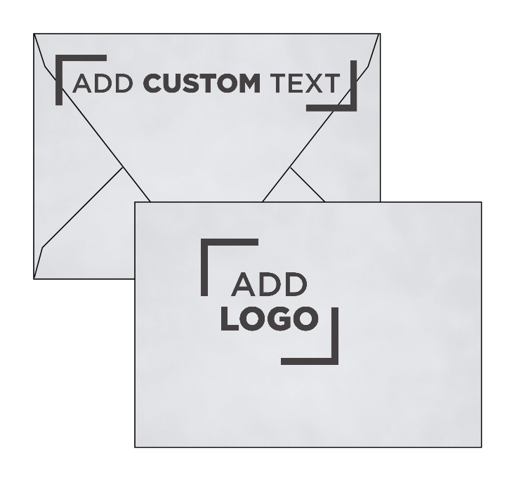 Silver Metallic 32lb A1 Contour Flap Envelopes (3 5/8 x 5 1/8)