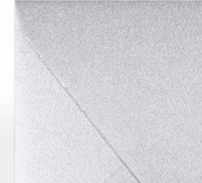 Silver Metallic 32lb A1 Contour Flap Envelopes (3 5/8 x 5 1/8)