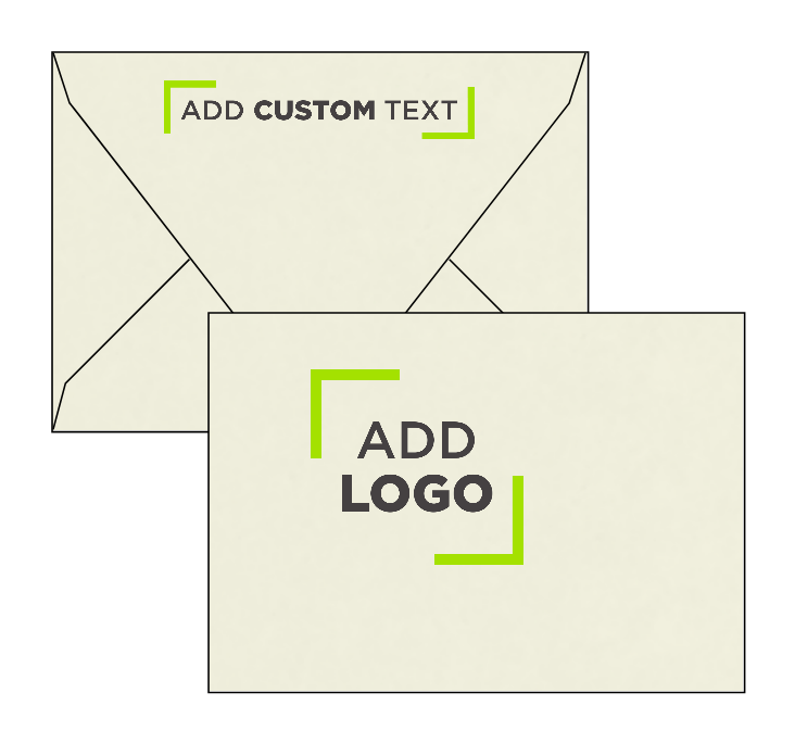 Natural Recycled 32lb A1 Contour Flap Envelopes (3 5/8 x 5 1/8)