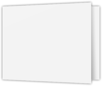 White Semi-Gloss 14pt C1S 2 3/4 x 3 3/4 One Pocket Key Card Holders with 2 1/4 Inch Pocket