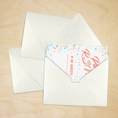 White Quartz Metallic 32lb A2 Contour Flap Envelopes (4 3/8 x 5 3/4