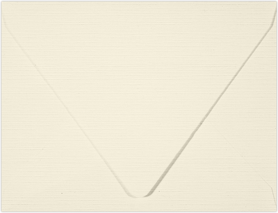Natural Linen 32lb A2 Contour Flap Envelopes (4 3/8 x 5 3/4