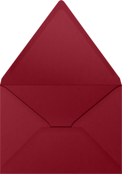 Garnet Dark Red 32lb A6 Contour Flap Envelopes (4 3/4 x 6 1/2)