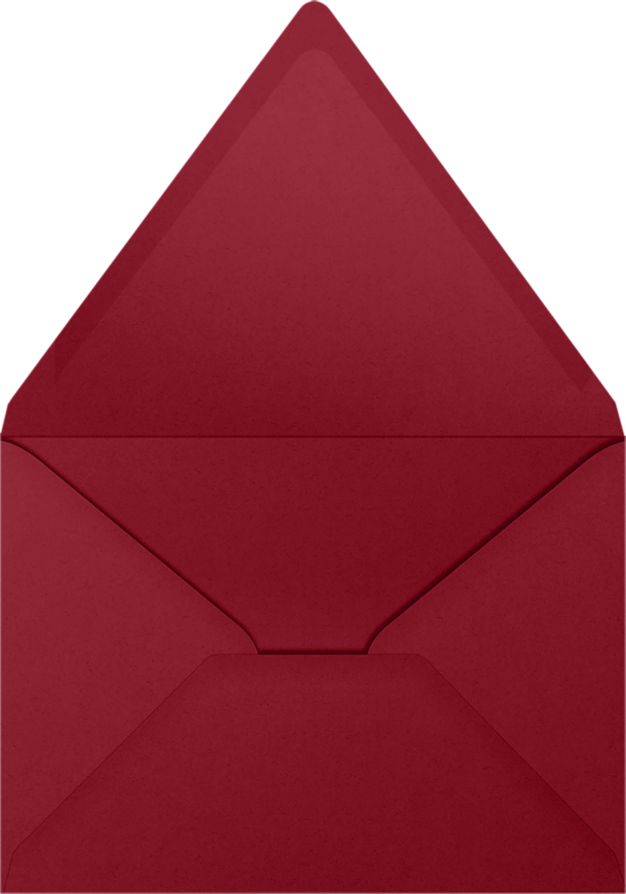 Garnet Dark Red 32lb A6 Contour Flap Envelopes (4 3/4 x 6 1/2)