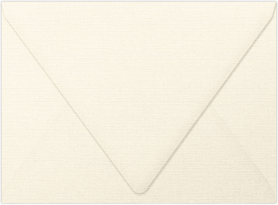 Natural Linen 32lb A6 Contour Flap Envelopes (4 3/4 x 6 1/2)