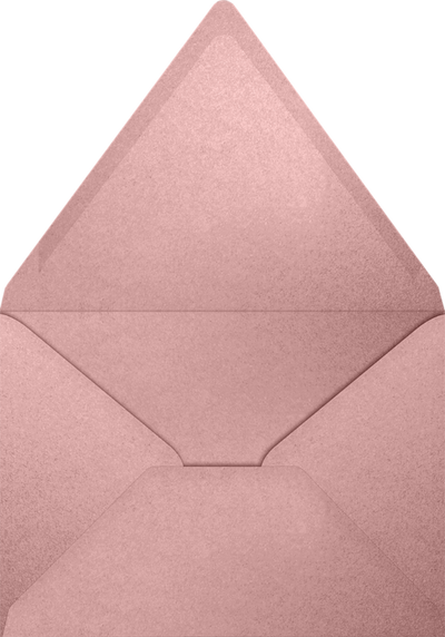 Misty Rose Pink Metallic 84lb A6 Contour Flap Envelopes (4 3/4 x 6 1/2)
