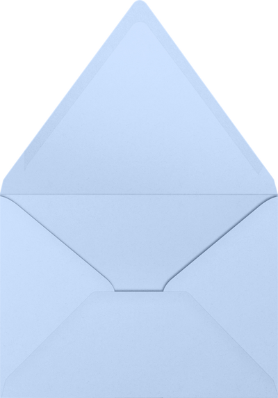 Baby Blue 32lb A7 Contour Flap Envelopes (5 1/4 x 7 1/4)