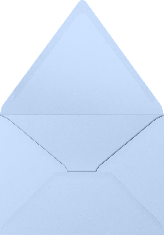 Baby Blue 32lb A7 Contour Flap Envelopes (5 1/4 x 7 1/4)