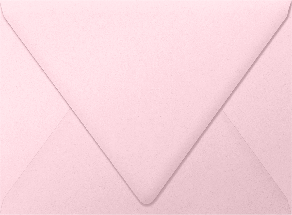 Baby Candy Pink 32lb A7 Contour Flap Envelopes (5 1/4 x 7 1/4)