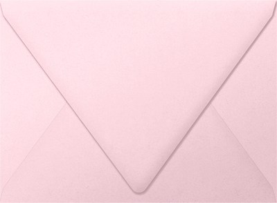 Baby Candy Pink 32lb A7 Contour Flap Envelopes (5 1/4 x 7 1/4)