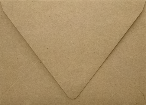 Grocery Bag  28lb A9 Contour Flap Envelopes (5 3/4 x 8 3/4)