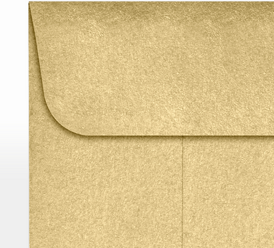 Light Gold Blonde Metallic 32lb #1 Coin Envelopes (2 1/4 x 3 1/2)