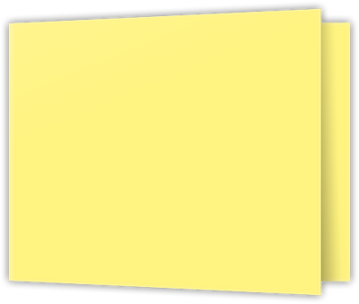 Canary Smooth 140lb 2 3/4 x 3 3/4 One Pocket Key Card Holders with 2 1/4 Inch Pocket