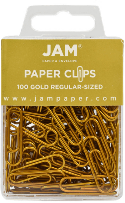 Gold Standard Paper Clips - 100 Pack