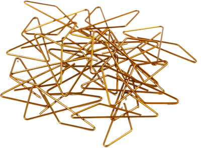 Gold Butterfly Clips - 15 Pack
