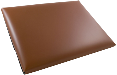 Brown 10 x 13 Leather Portfolios with Snap