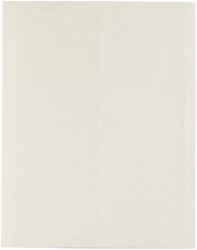 White Parchment 3 3/4 x 1 3/4 Printable Place Cards