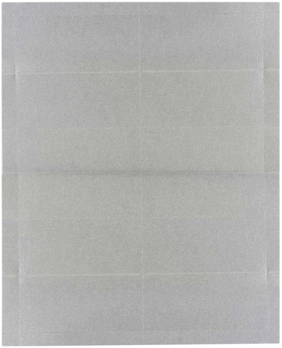 Silver Metallic 3 3/4 x 1 3/4 Printable Place Cards
