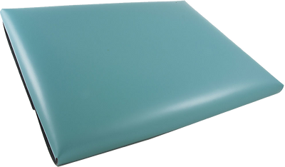 Teal 10 x 13 Leather Portfolios with Snap