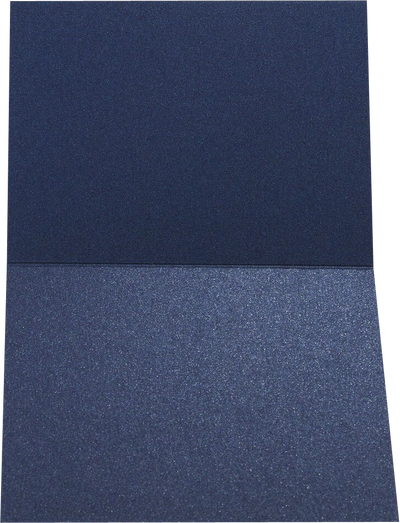 Lapis Lazuli Blue Metallic 100lb A2 Foldover Cards (4 1/4 x 5 1/2)