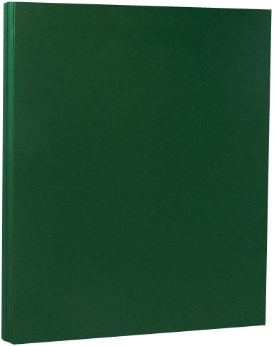 Dark Green 32lb 8 1/2 x 11 Paper