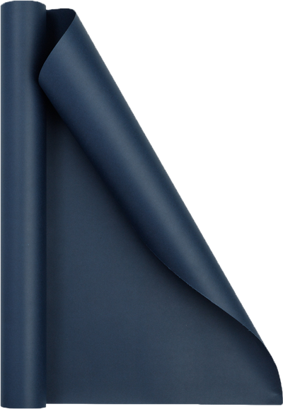 Navy Blue Matte Wrapping Paper - Short Mini Roll (26.3 Sq Ft)