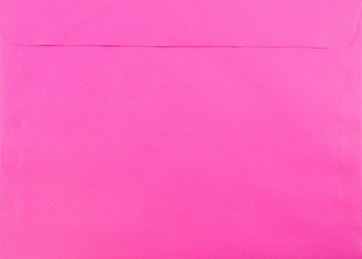 Fuchsia Pink Magenta 32lb 9 x 12 Booklet Envelopes