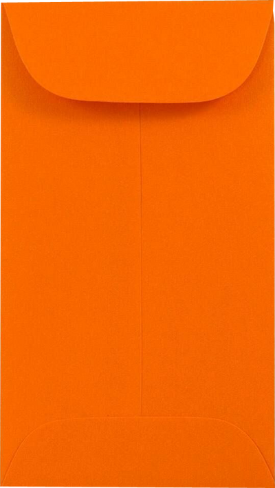 Mandarin Orange 32lb #5 1/2 Coin Envelopes (3 1/8 x 5 1/2)