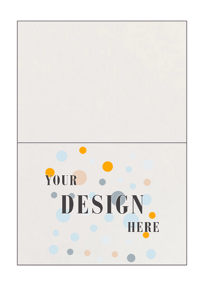 White 65lb A1 Foldover Cards (3 1/2 x 4 7/8)