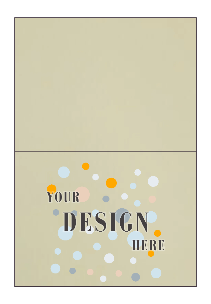Ivory 65lb A6 Panel Foldover Cards (4 5/8 x 6 1/4)
