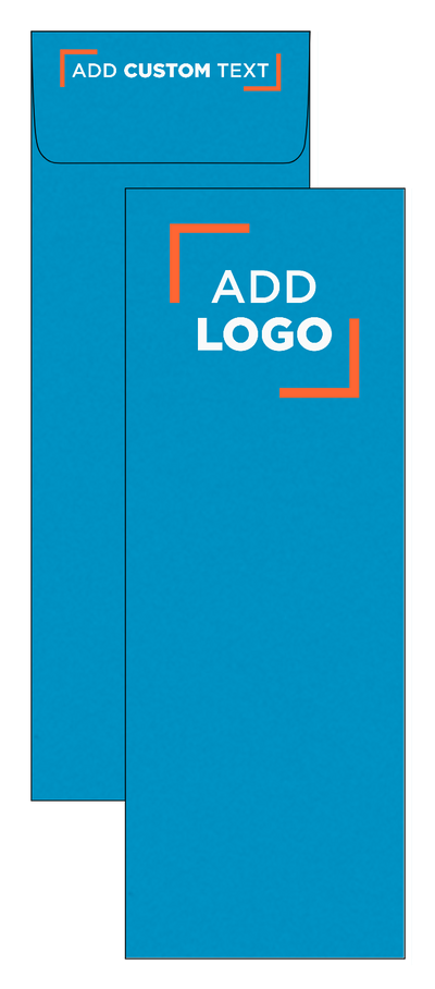 Pool Blue 32lb #12 Open End Envelopes (4 3/4 x 11)