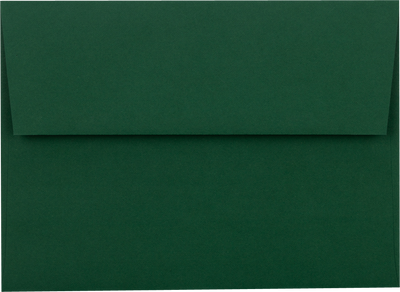 Dark Green 28lb A6 Invitation Envelopes (4 3/4 x 6 1/2)