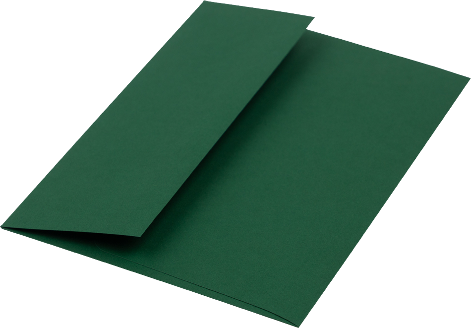 Dark Green 28lb A6 Invitation Envelopes (4 3/4 x 6 1/2)