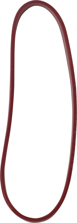 Size 64 Rubber Bands - 100 Pack - Burgundy