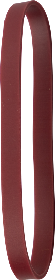 Size 64 Rubber Bands - 100 Pack - Burgundy