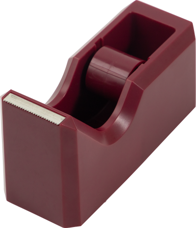 Tape Dispenser - Burgundy