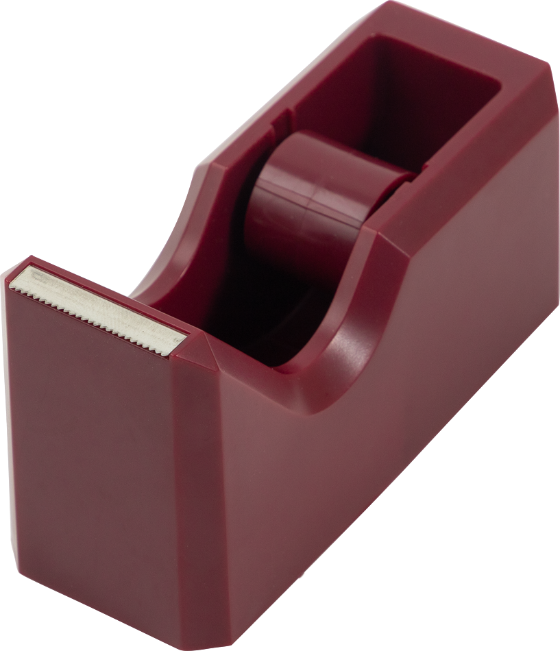 Tape Dispenser - Burgundy