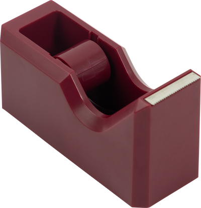 Tape Dispenser - Burgundy
