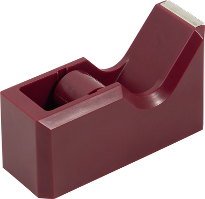 Tape Dispenser - Burgundy