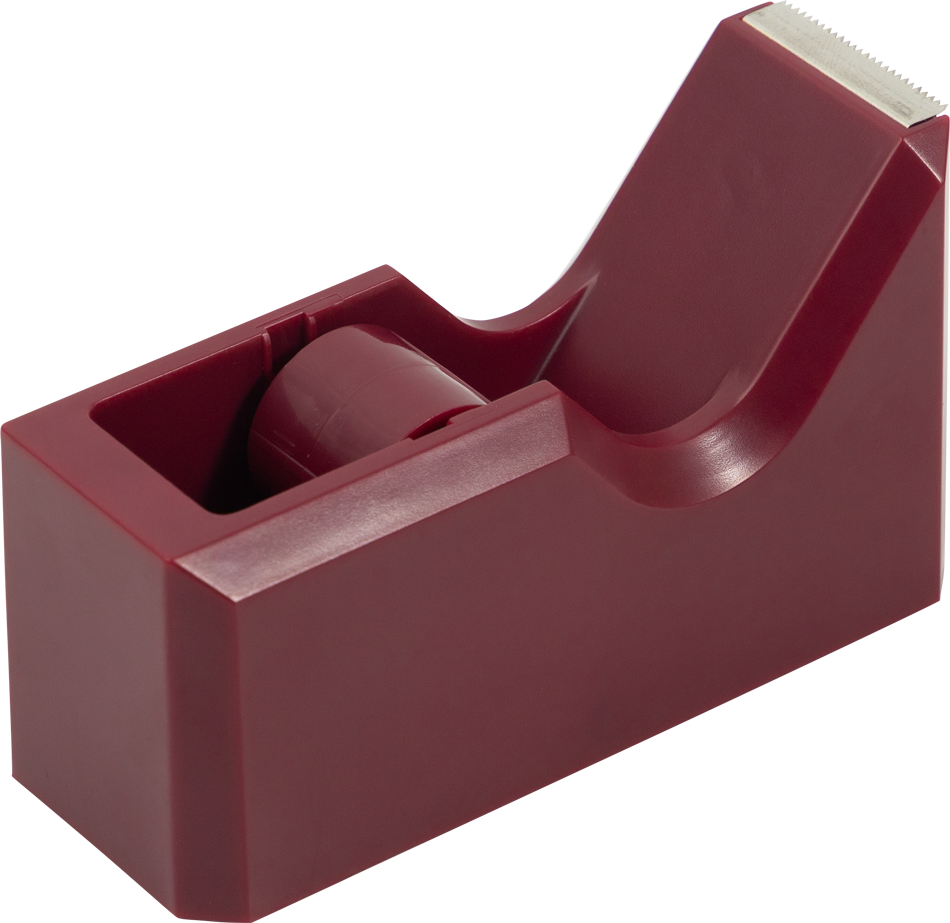 Tape Dispenser - Burgundy