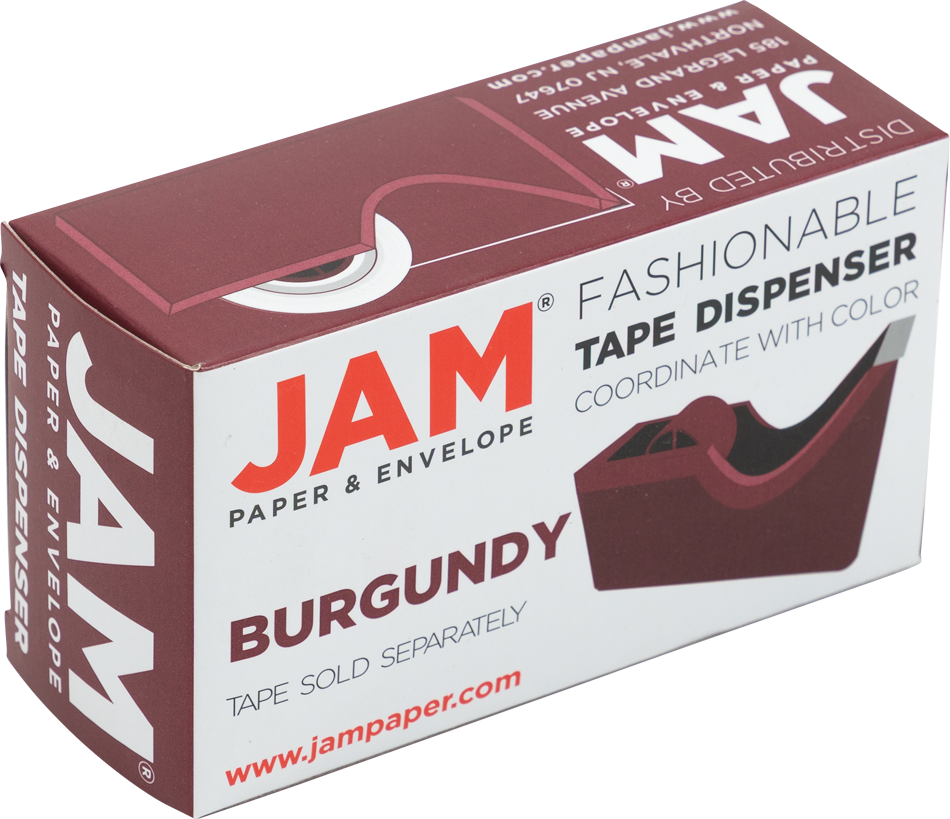 Tape Dispenser - Burgundy